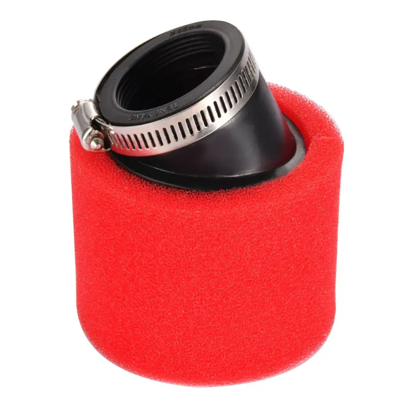 45 mm-ko angeludun apar-iragazkia gorria motozikleta ATV Dirt Bikerako