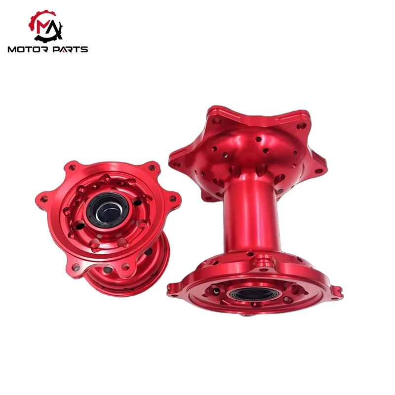 Honda CRF250R CRF450R-rako CNC aluminiozko aurrealdeko eta atzeko gurpilen ardatz multzoa