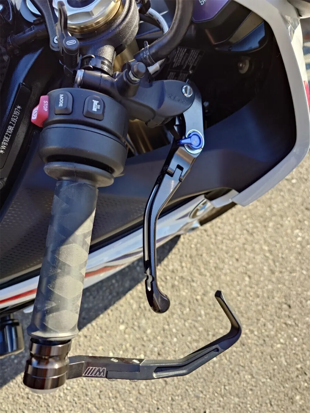 CG125 modified motorcycle CNC adjustable aluminum alloy brake and clutch lever